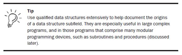 Programming in ILE RPG - Defining Data Structures, Part II - Figure 14